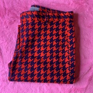 Gap Houndstooth Cropped Pants